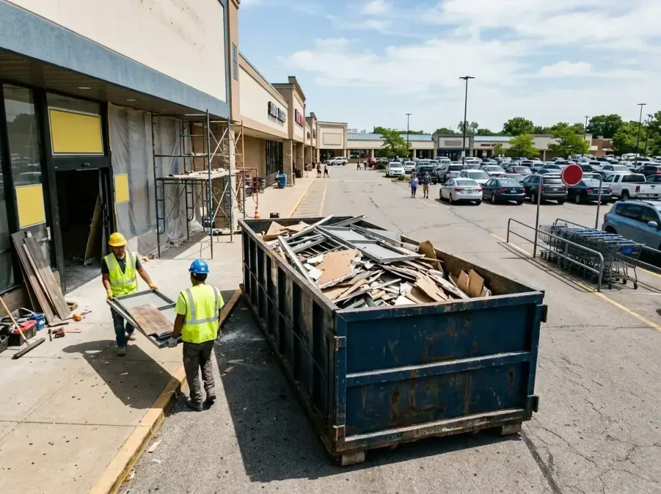 retail-store-renovation-debris-003 — frequently asked questions, Roll-off Dumpster Rentals in Belmont, PA